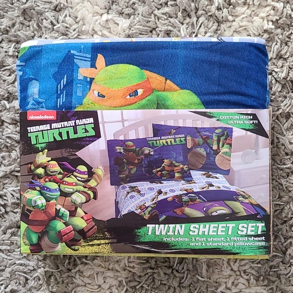 Nickelodeon Bedding Nickelodeon Teenage Mutant Ninja Turtles Sheet Set Poshmark